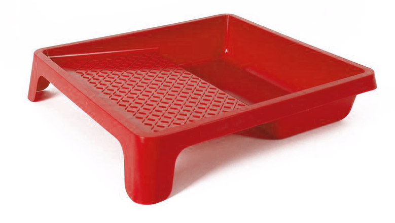 Bac à peinture pour l'application d'huiles extérieures au rouleau ou avec un appareil d'application